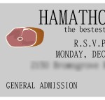Hamathon 2011 ticket